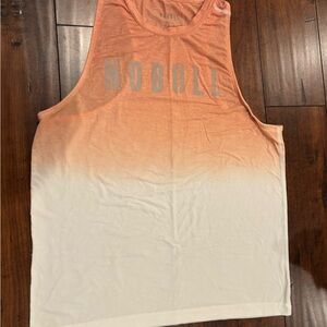 NOBULL High-Neck Tank - Peach Ombre